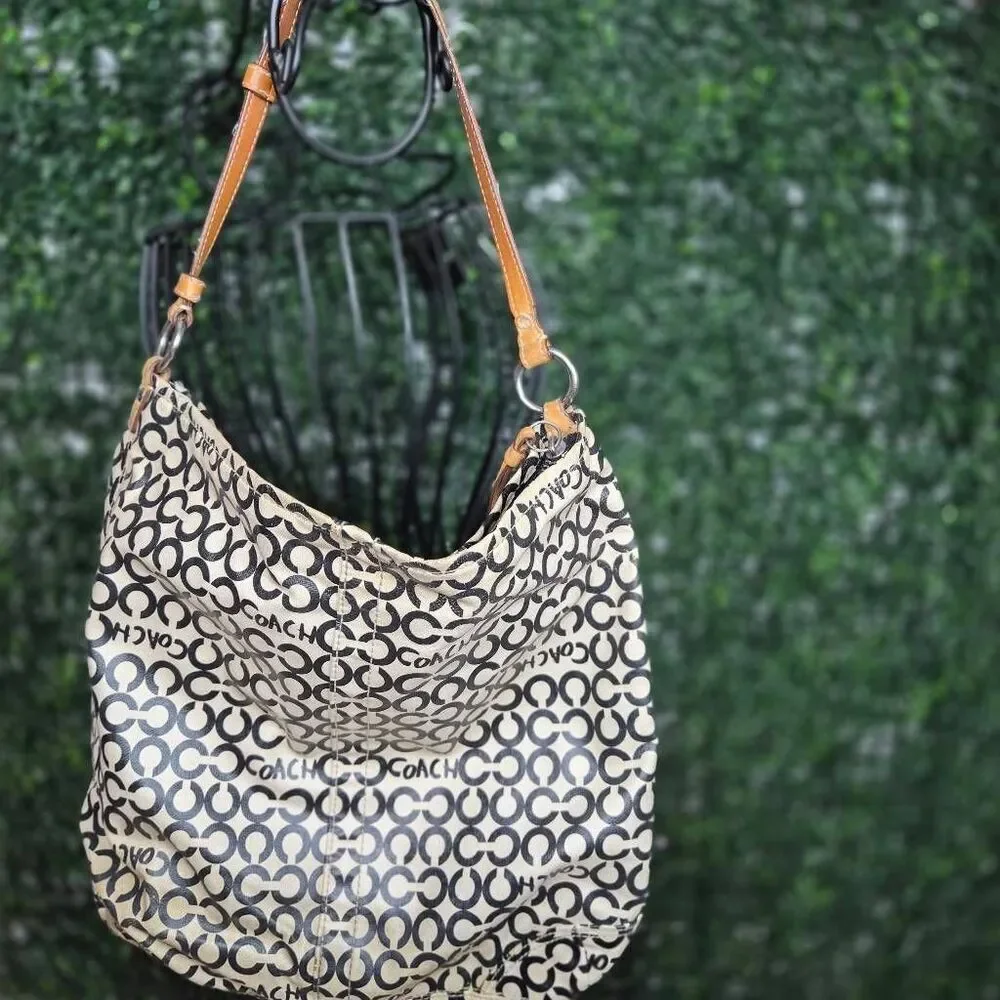 Coach Leah Op Art shoulder bag
